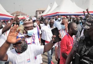 Read more about the article NPP delegates go frenzy as Dr Bawumia comes on stage to address Conference