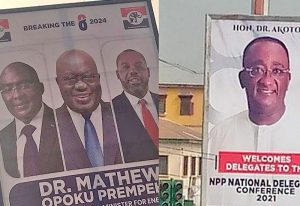 Read more about the article Kumasi: About 70% of Party Bill Boards removed in compliance with NPP hierarchy directive
