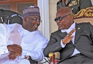 Read more about the article Akufo-Addo’s shadow loom large over trust in Bawumia