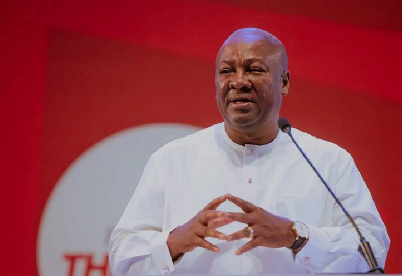 Read more about the article I will reset Ghana in four years – Mahama