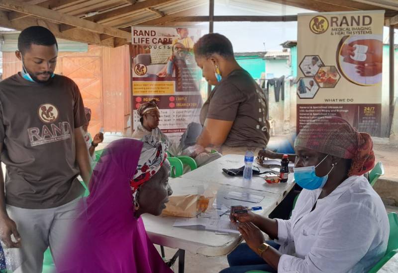 Read more about the article Rand Medical Imaging brings free health screenings to Kasoa Old Market
