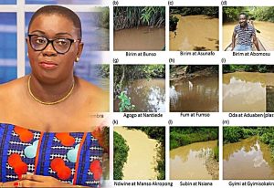 Read more about the article NPP’s Ellen Ama Daaku claims rivers are just fine: Has she looked beyond her TV screen?