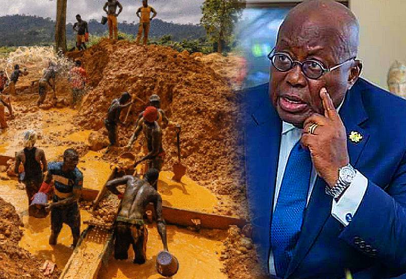 Read more about the article Trust in Akufo-Addo’s Anti-Galamsey Efforts Fades