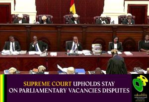 Read more about the article Supreme Court Upholds Stay on Parliamentary Vacancies Dispute