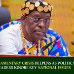 Parliamentary Crisis Deepens as Political Leaders Ignore Key National Issues