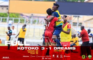 Read more about the article Asante Kotoko win over Dreams FC