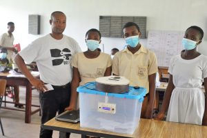 Read more about the article Obuasi Senior HS students created a Smart Ballot Box that stops multiple voting