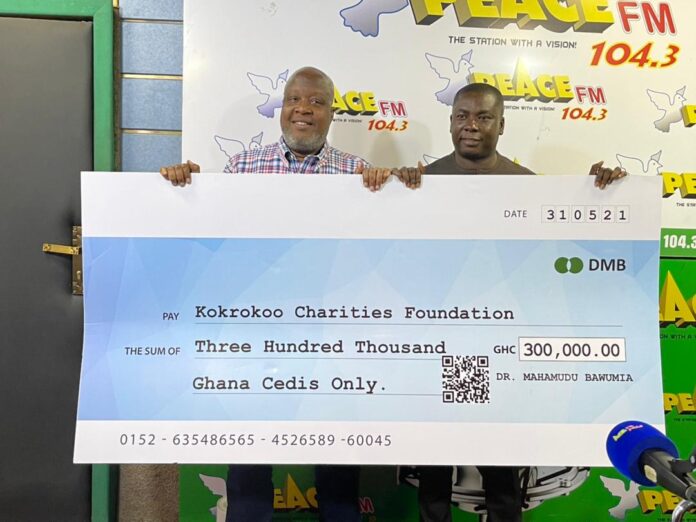 You are currently viewing Bawumia donates five incubators to Kokrokoo Charity Foundation