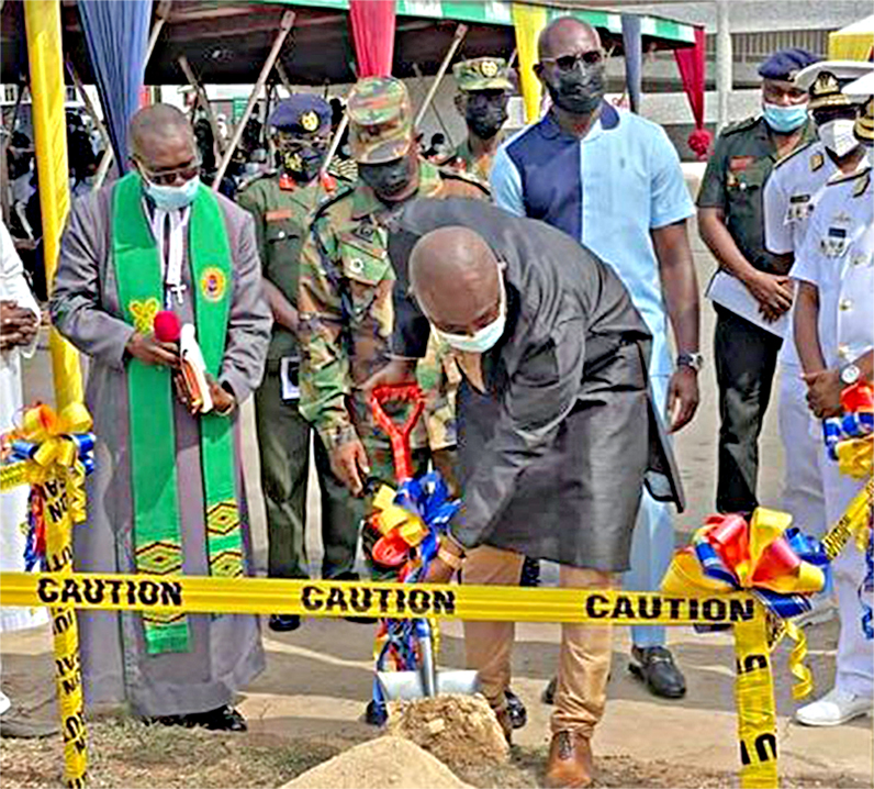 You are currently viewing Ken Agyepong Cuts Sod For 37 Military Hospital Cardio Center