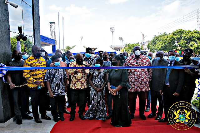 You are currently viewing Akufo-Addo opens new office complex for Ministry of Nat’l Security