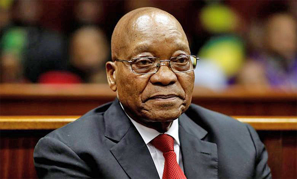 You are currently viewing South Africa’s top court sentences ex-President Jacob Zuma