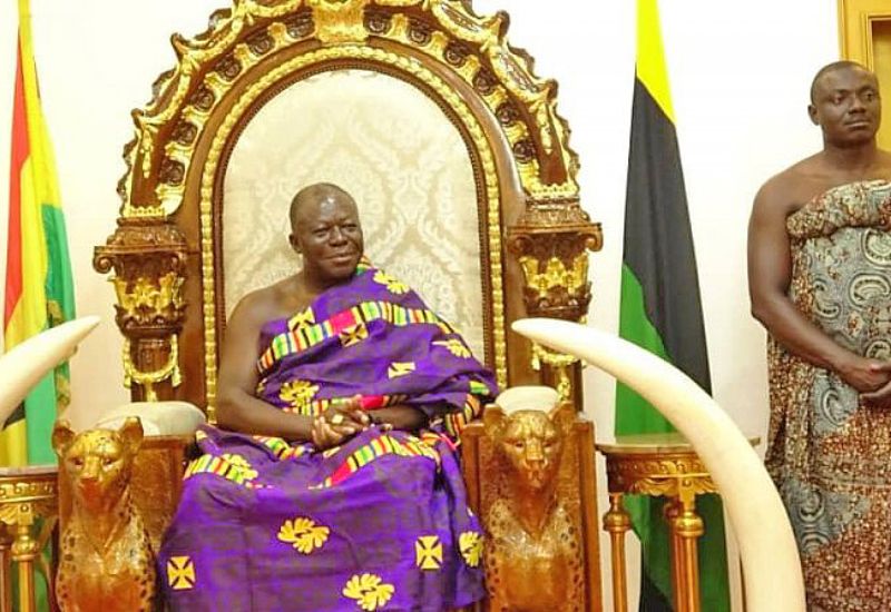 You are currently viewing Asantehene enumerated, calls on Ghanaians to patronize Census