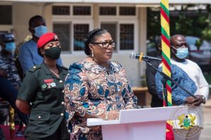 Read more about the article First Lady commissions waiting lounge at Korle-Bu Teaching Hospital