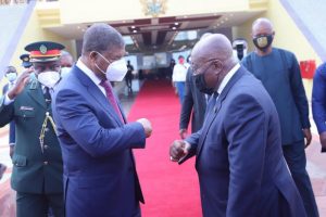 Read more about the article Angola’s Prez describes visit as “mission accomplished” as he bids President Akufo-Addo farewell