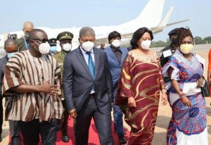 Read more about the article Angolan President in Ghana for three-day visit