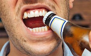 Read more about the article Desist from opening bottle lids with teeth – Dentist