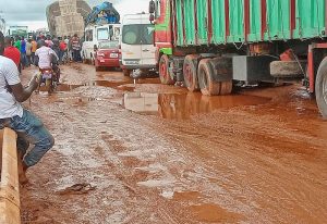 Read more about the article Damaged Buipe Toll Bridge road leaves passengers stranded