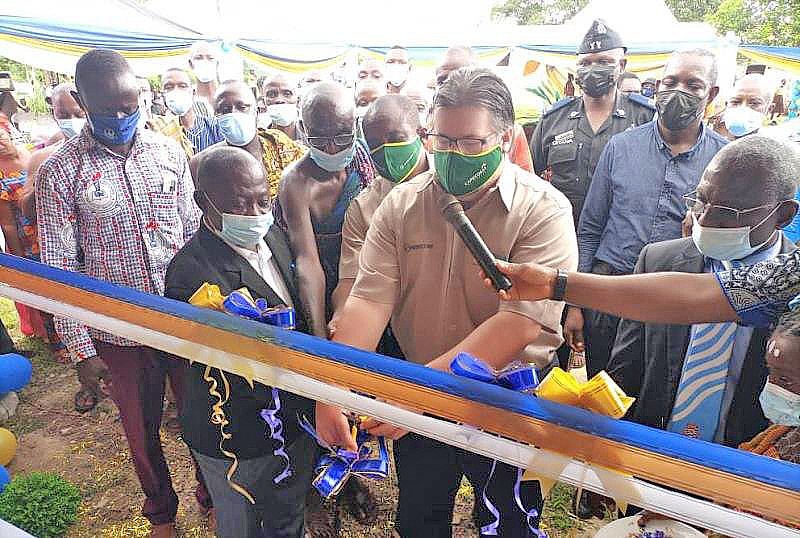 You are currently viewing Cape Coast Resources Limited renovates 3- Unit Classroom Block for Kangaboi Community JHS