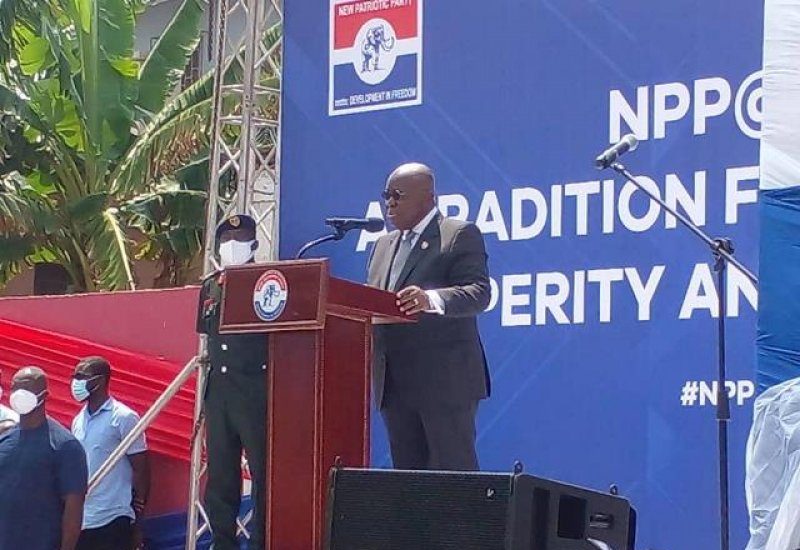 You are currently viewing We won’t accept backsliding attitude that takes us backwards – President to NPP supporters