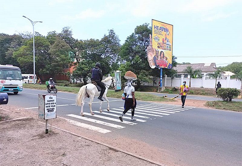 You are currently viewing Horse policing – the new dimension of Ghana police