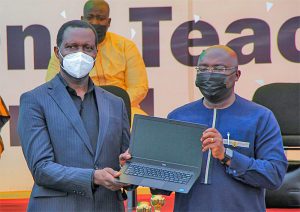 Read more about the article GNAT commends government for “one teacher, one laptop” initiative