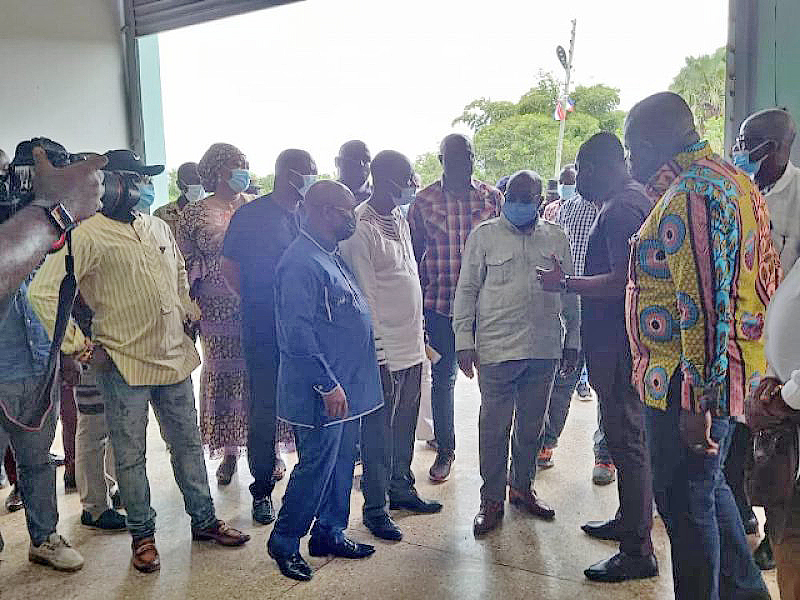 You are currently viewing President Akufo-Addo commissions Technology Centre, inspects UHAS Hohoe campus