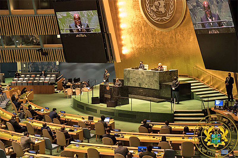 You are currently viewing Speech By President Akufo-Addo At The 76th Session Of The United Nations’ General Assembly