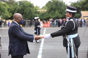 Read more about the article Fighting Crime: President urges Police to gain public trust with virtuous conduct