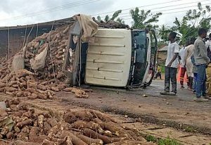 Read more about the article Tubers of yam destroy in Mempeasem accident