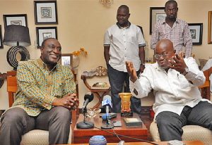 Read more about the article A/R: ‘Famous Alan Cash’ – Akufo-Addo subtly endorses his Trade Minister in Kumasi