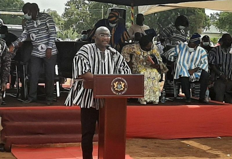 Read more about the article Government to construct four kilometres of roads in NAVASCO – Dr Bawumia