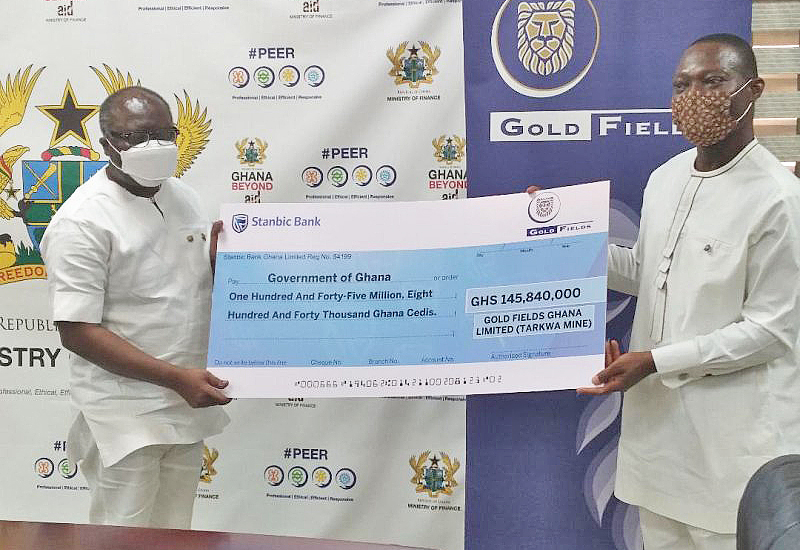 You are currently viewing Government receives GH¢159million dividend from Gold Fields Ghana