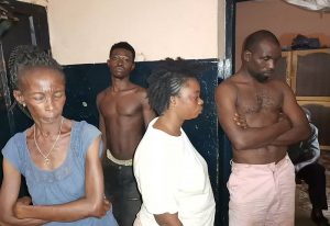 Read more about the article Woman Slaps Police Commander For Arresting Her Son