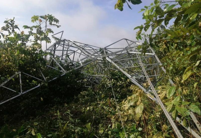 You are currently viewing Communication mast collapses on GRIDCo towers