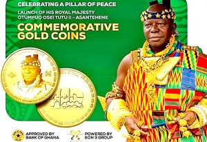 Read more about the article ‘Asantehene’ Commemorative Gold Coins Launched