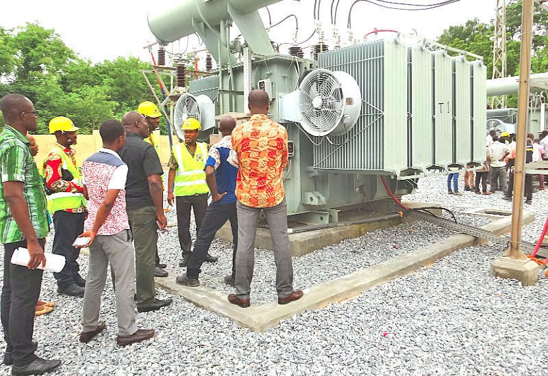 You are currently viewing New Bortianor residents excited over installation of ECG’s mobile transformer