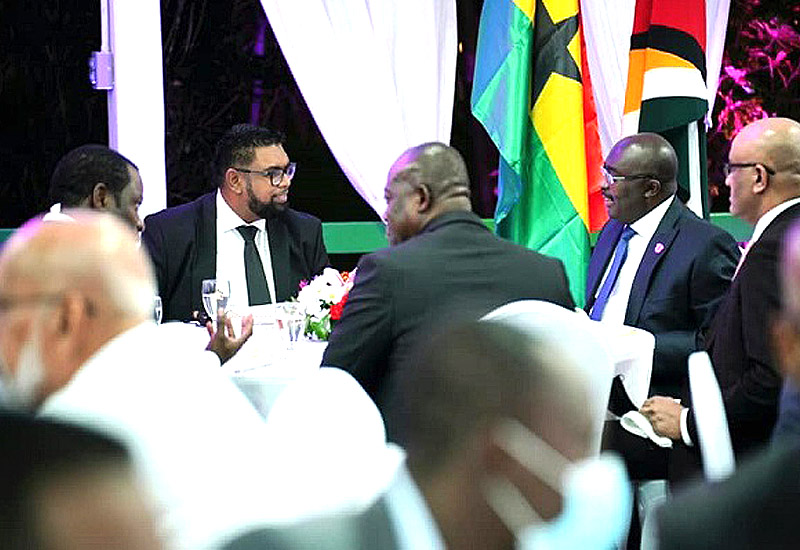 You are currently viewing Vice President Bawumia & delegation in Guyana