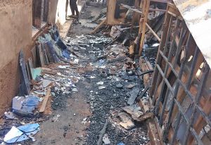 Read more about the article Five rooms, stores razed by fire in Tamale