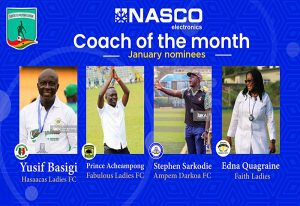 Read more about the article Women’s Premier League: Fabulous Ladies’ coach wins NASCO coach of the month for January