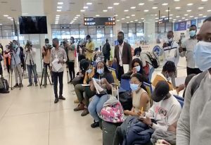 Read more about the article Russian invasion of Ukraine: 54 more Ghanaians arrive home