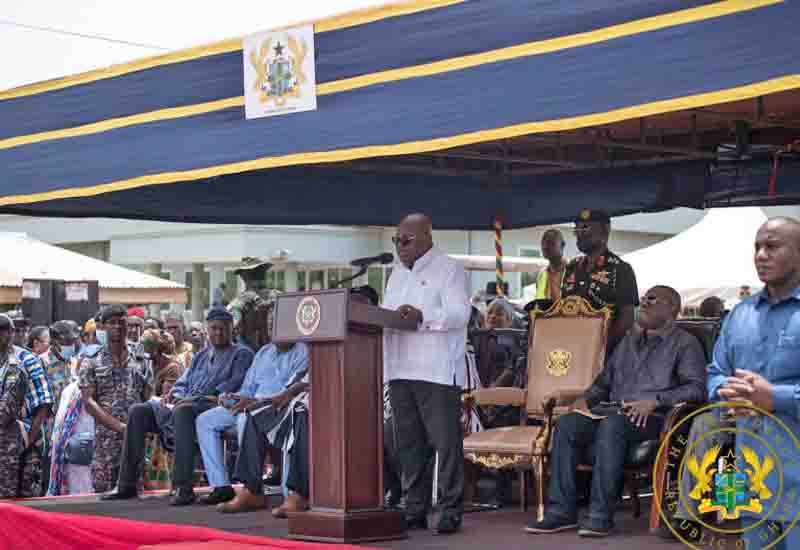 You are currently viewing President Akufo-Addo opens Tamale Overhead to traffic