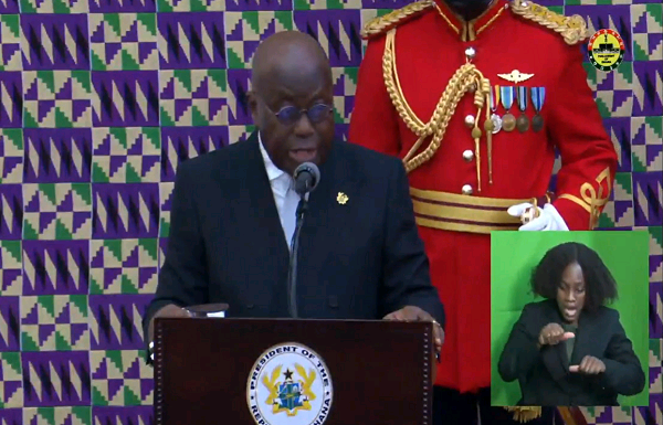 You are currently viewing Full Address : President Akufo-Addo on State of the Nation in 2022