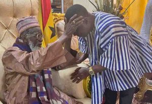 Read more about the article Prof Ameyaw-Akumfi receives blessings from National Chief Imam in Holy month of Ramadan