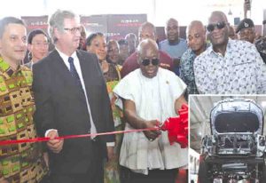 Read more about the article President commissions Nissan assembly plant at Tema