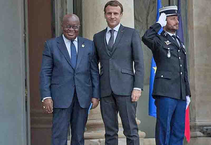 You are currently viewing Akufo-Addo congratulates Macron on re-election