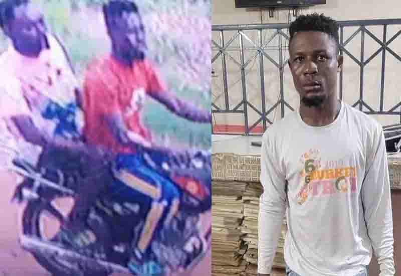 You are currently viewing Photo: Police arrest one suspect in Dansoman daylight robbery