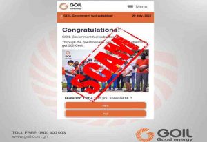 Read more about the article Purported fuel subsidy is fake – GOIL