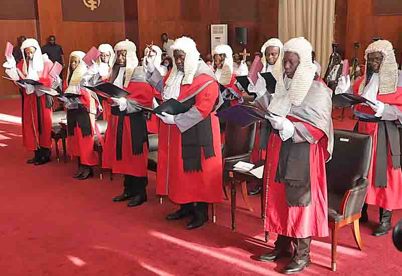 You are currently viewing Ten new justices of High Court sworn into office