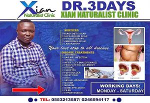 Read more about the article Dr. 3 Days making headlines in Ashanti Region