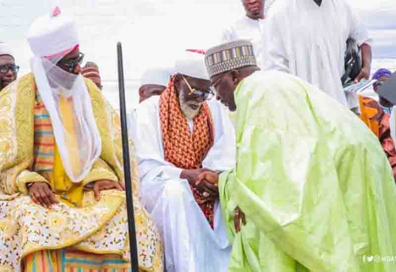 Read more about the article Veep commissions Osman Nuhu Sharubutu Central Mosque, School Complex